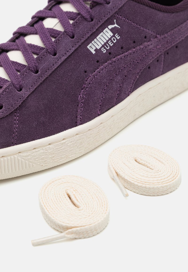 Tenis Puma Suede Classic Xxi Hombre Morados/blancos En Tenis Puma