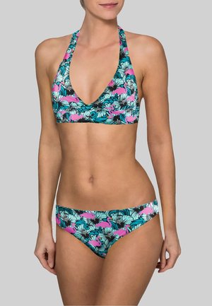 FLAMINGO EDEN - Bikini - türkis pink