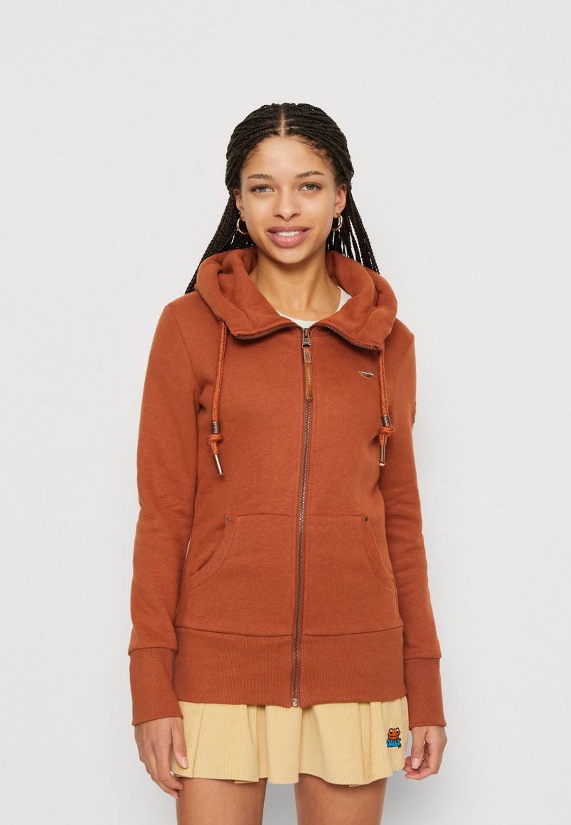 Felpa Con Cerniera Ragwear NESKIA ZIP - Morbida In Cotone E Poliestere Con Cappuccio E Tasche A Marsupio