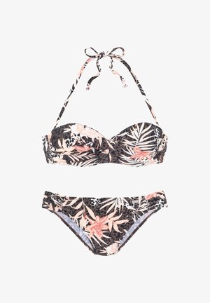 Buffalo, BÜGEL-BANDEAU SET - Bikini - braun-apricot