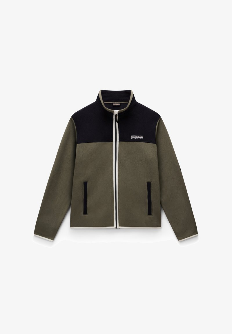 Dergana Napapijri DERGANA FZ - Fleecejacke - tea leaf ga/hellgrün - Zalando