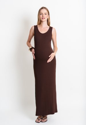 MATERNITY NURSING  - Maxi dress - brown