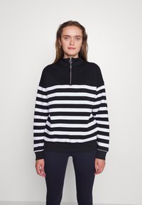 Marks & Spencer ZIP - Camisola - black mix