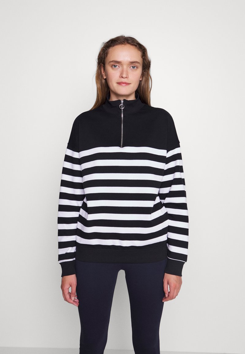 Marks & Spencer ZIP - Camisola - black mix