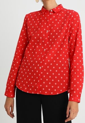 Hemdbluse - red