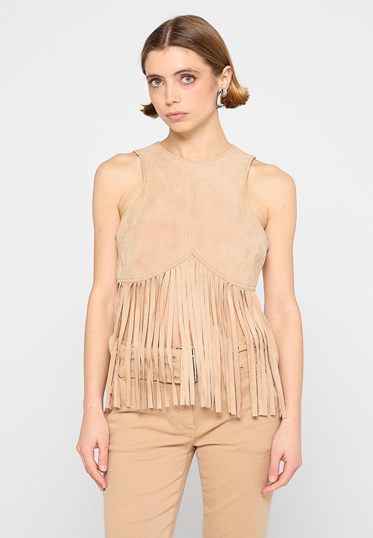 MOSCHINO JEANS Top beige