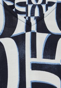 Cecil PRINT MIT ARMDETAIL - Camicetta - blau