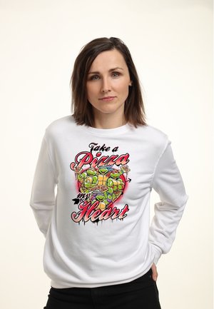 VALENTINE'S DAY MUTANT NINJA TURTLES AIRBRUSH TURTLES - Sudadera - white
