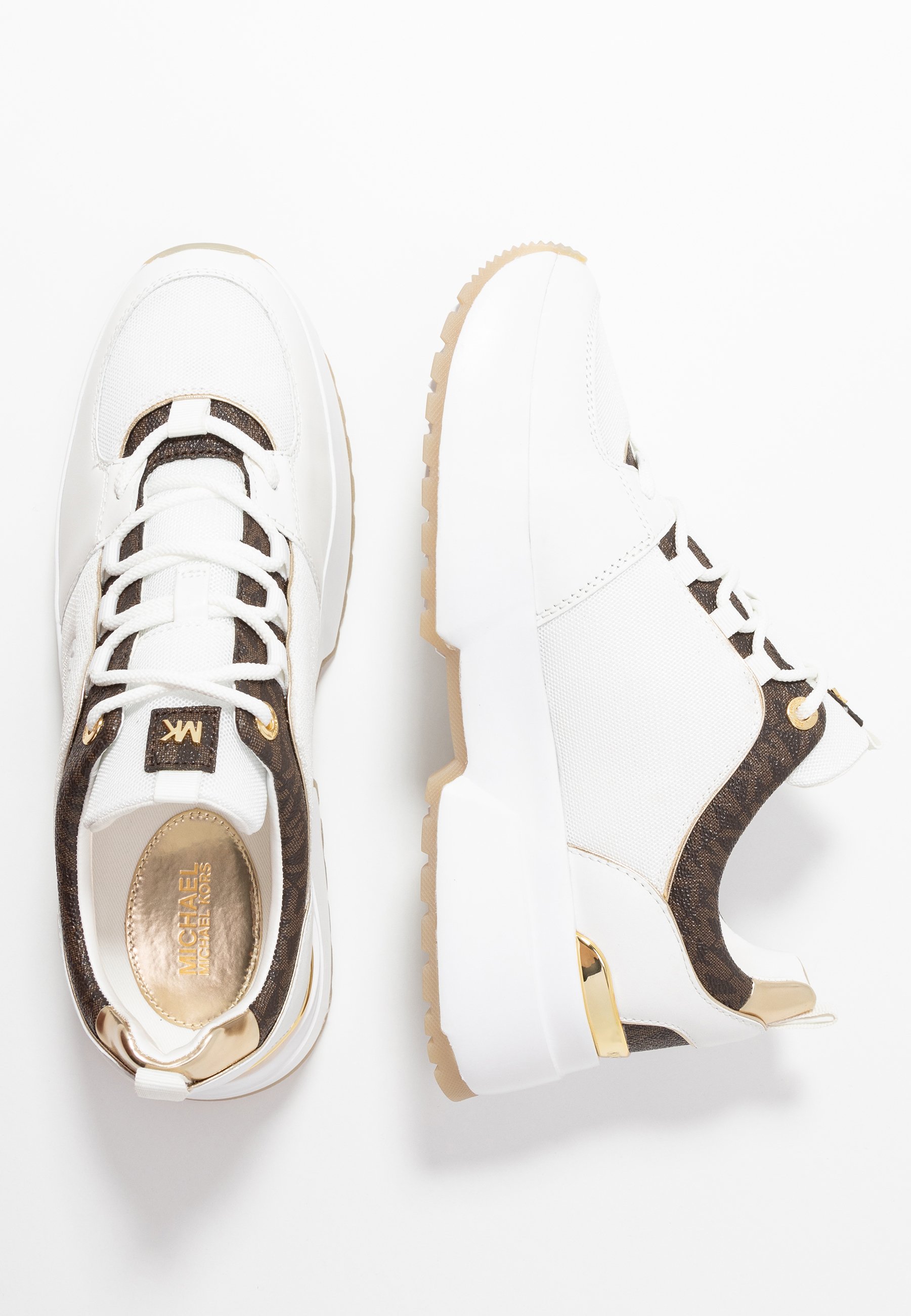 MICHAEL Michael Kors COSMO TRAINER Joggesko bright white MICHAEL Michael Kors COSMO TRAINER Joggesko bright white