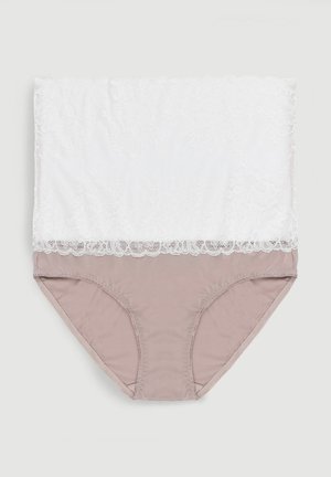 Seraphine, Slip - white taupe