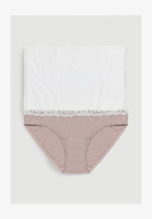 Seraphine, Slip - white taupe