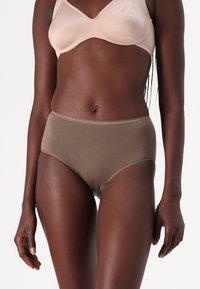 Schiesser 2 PACK ESSENTIALS - Briefs - weiss/taupe