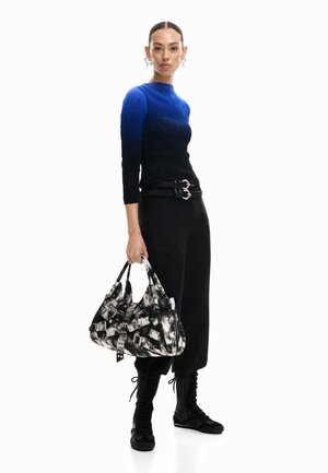 Desigual LARGE WITH BUCKLES - Sac à main - gray