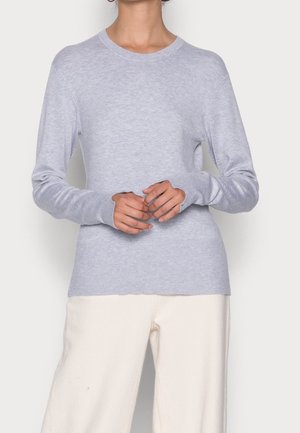 Neule - mottled light grey