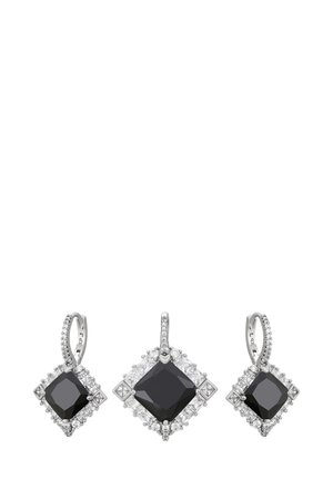 SET - Cercei - silver black