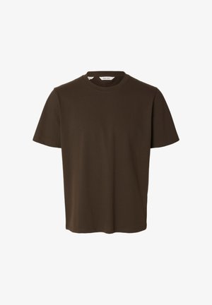 Selected, SLMATLAS SS O-NECK TEE NOOS - Βασικό μπλουζάκι - delicioso