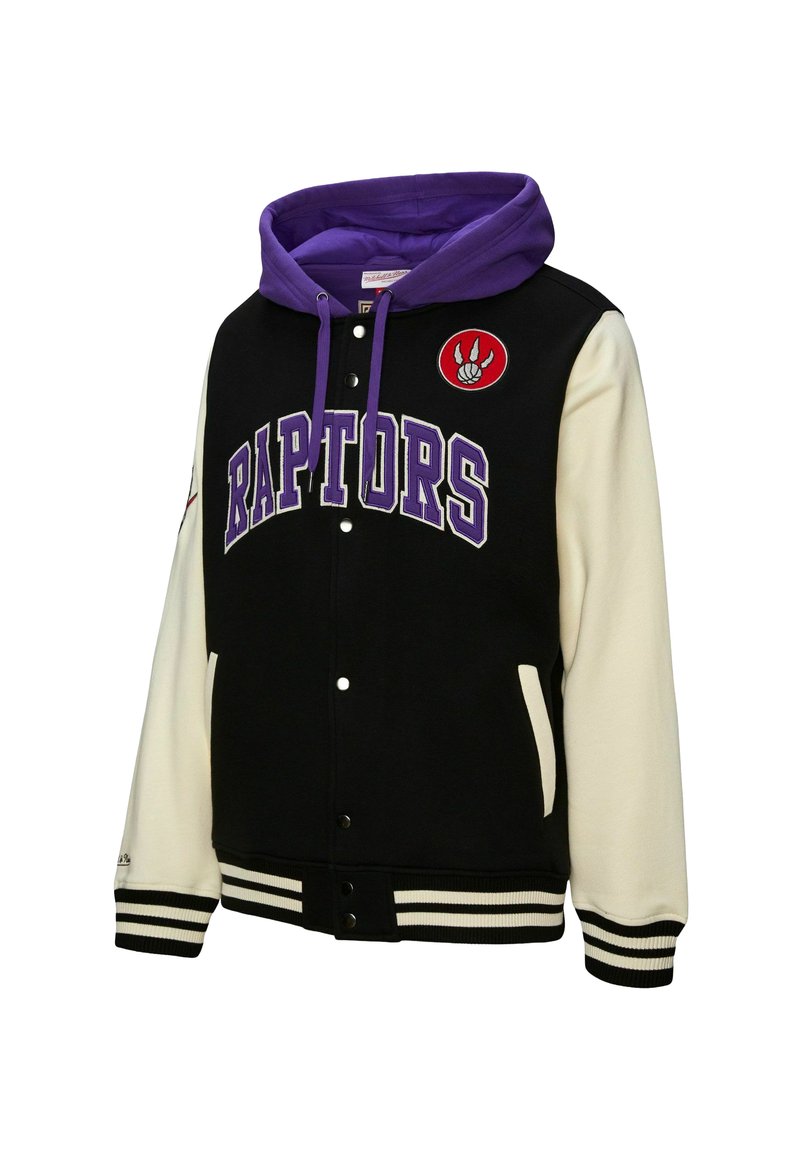 Mitchell & Ness MIDWEIGHT HOODED - TORONTO RAPTORS - Fleece jacket