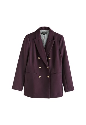 TALL FIT - MILITARY DOUBLE BREASTED - Blazer - berry red