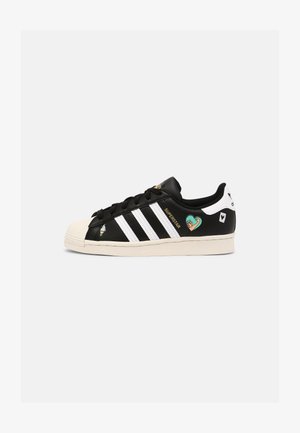 SUPERSTAR J UNISEX - Baskets basses - core black/white/chalk white