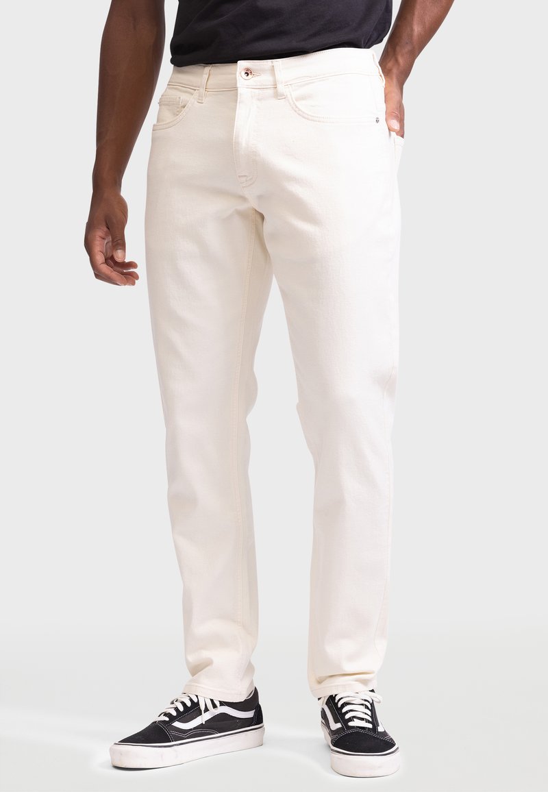 Redefined Rebel - DETROIT REGULAR FIT - Straight leg jeans - white smoke, Vergroten