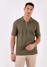 Buratti REGULAR FIT - Pólóing - khaki