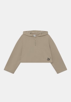 CROPPED HOODIE - Felpa - spray green