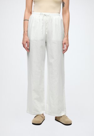 Marc O'Polo DENIM WOVEN PANTS - Püksid - white