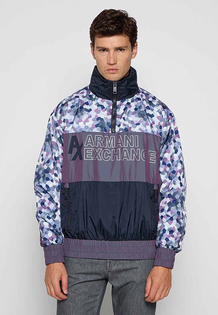 Armani Exchange Windjack blauw Armani Exchange Windjack blauw
