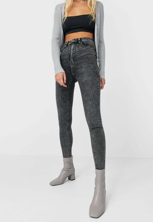 Slim fit jeans - black