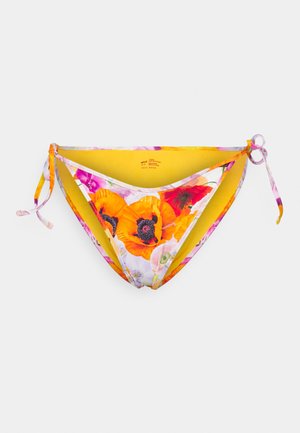 aerie BINDING TIES PRINT - Braguita de bikini - SIMPLY ORANGE
