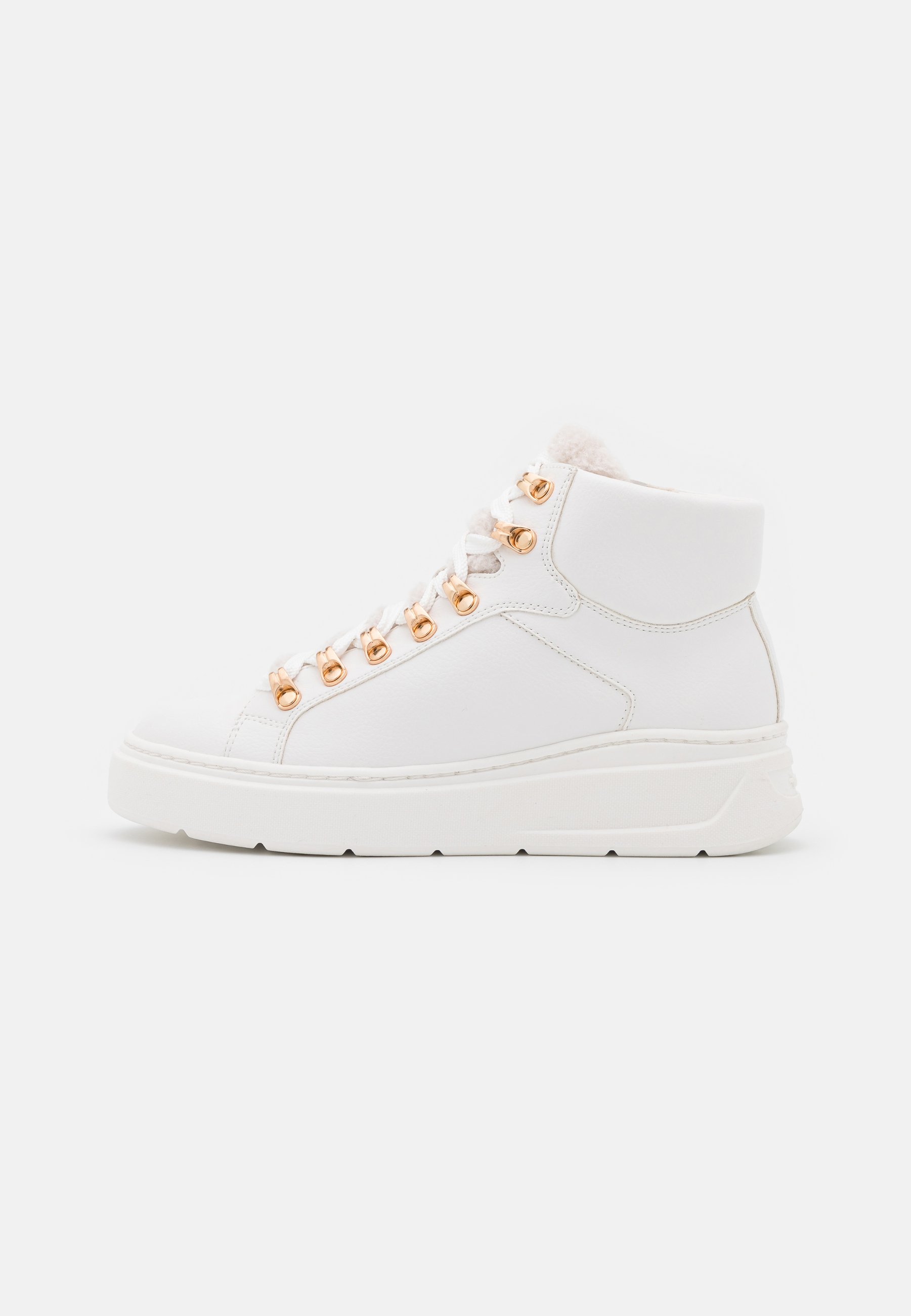 Tamaris Sneakers alte - white/gold/bianco - Zalando.it