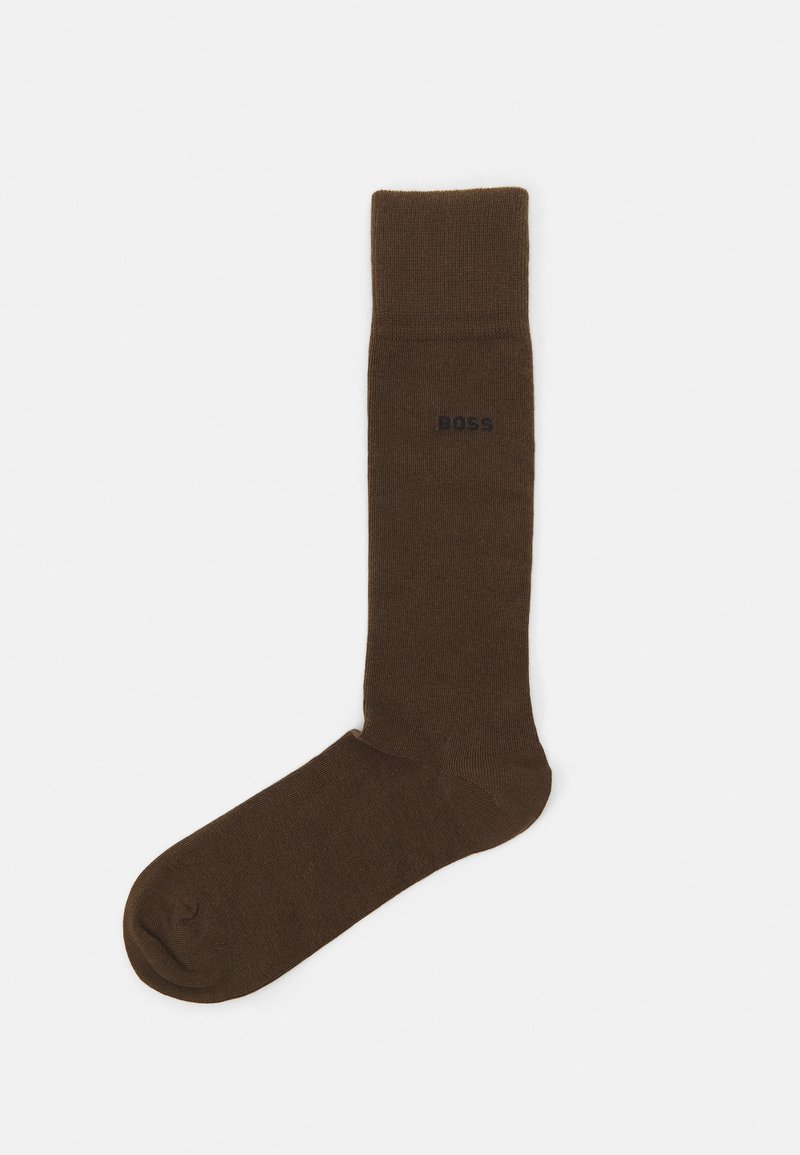 BOSS 3 PACK  - Zoknik - dark brown