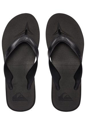 T-bar sandals - black/black/brown