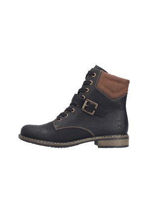 Rieker Bottines à lacets - schwarz
