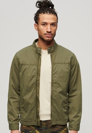 Superdry CLASSIC HARRINGTON - Leichte Jacke - dark khaki