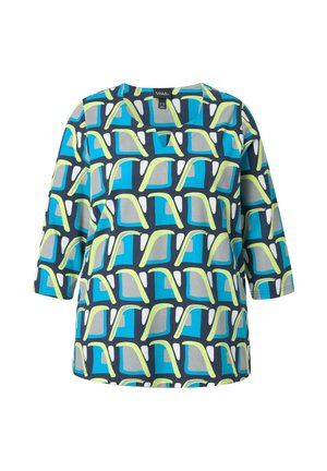 Ulla Popken, AUSSCHNITT 3/4-ARM - Blusa - marine