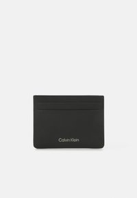 Calvin Klein CONCISE CARDHOLDER UNISEX - Portafoglio -  black