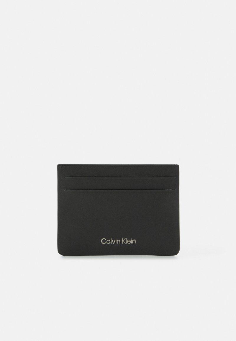 Calvin Klein CONCISE CARDHOLDER UNISEX - Portafoglio -  black