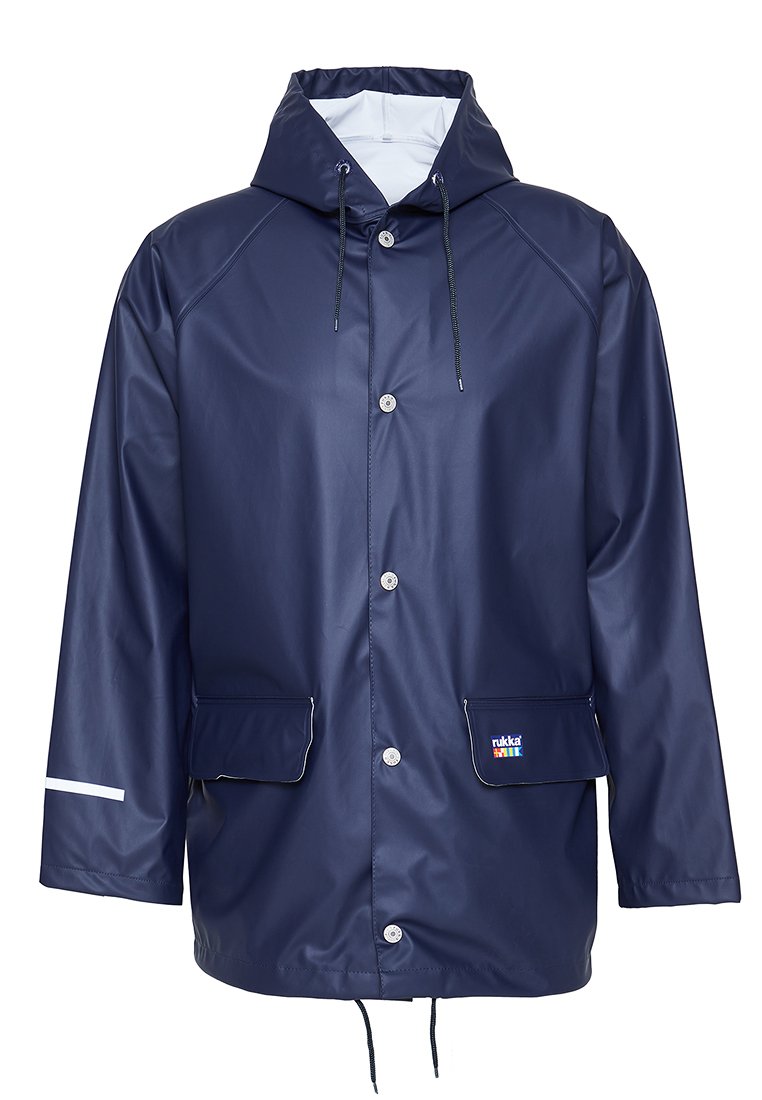 Rukka Veste imperméable bleu marine