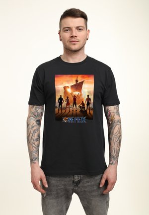 ONE PIECE KEY ART - T-shirt imprimé - black