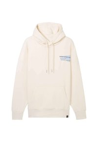 MIT PRINT - Hoodie - gardenia white