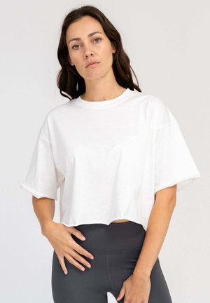 Lotuscrafts, LOTUSCRAFTS ELI WOMENS TEE (SHORT SLEEVE) - T-Shirt basic - marshmallow