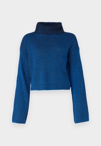 NMTONE  - Strikkegenser - lapis blue/black