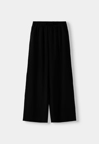 Bershka Kalhoty - black