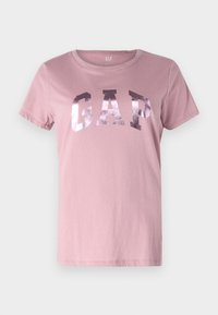 TEE - T-Shirt print - lilas pink