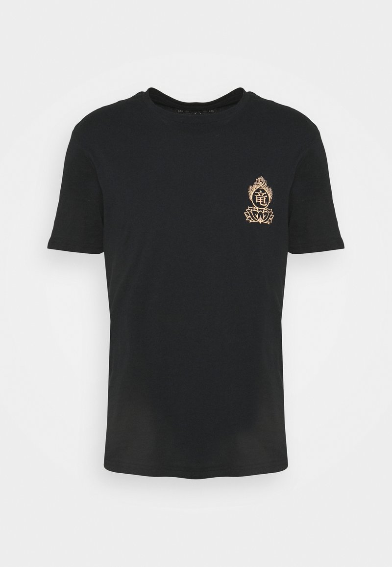 YOURTURN T-shirt print zwart YOURTURN T-shirt print zwart