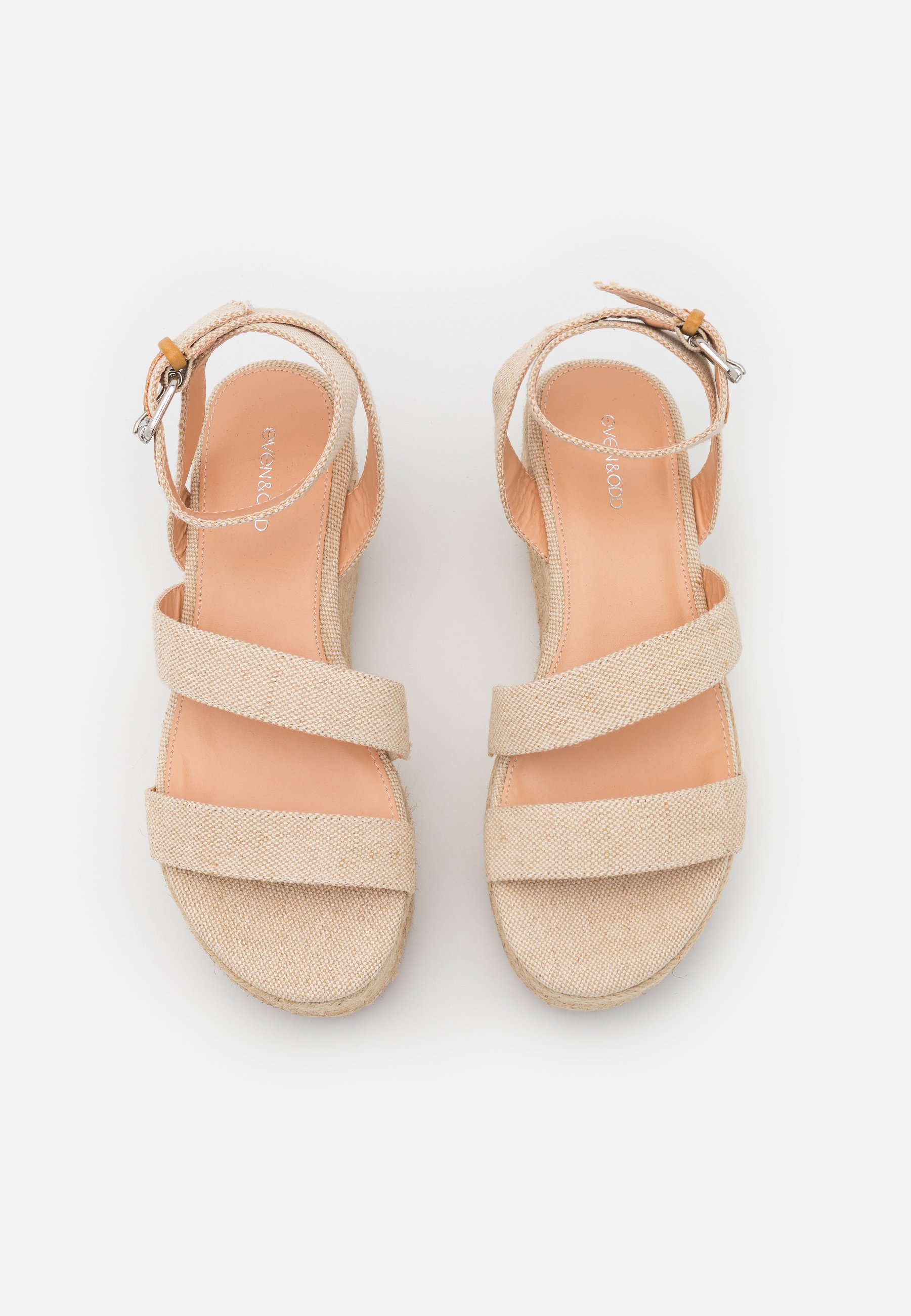 Even\u0026Odd Sandalen met plateauzool - beige - Zalando.nl