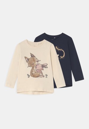 NMFVIX 2 PACK - T-shirt à manches longues - dark sapphire