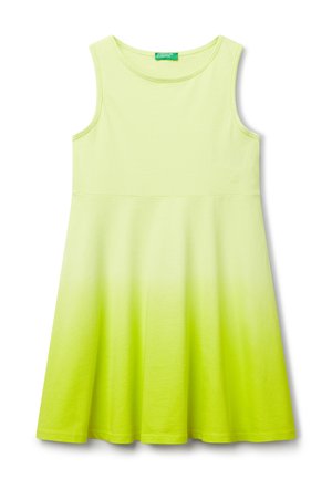 DIP-DYE - Freizeitkleid - yellow