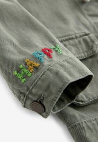 Next REGULAR FIT - Denimová bunda - sage green